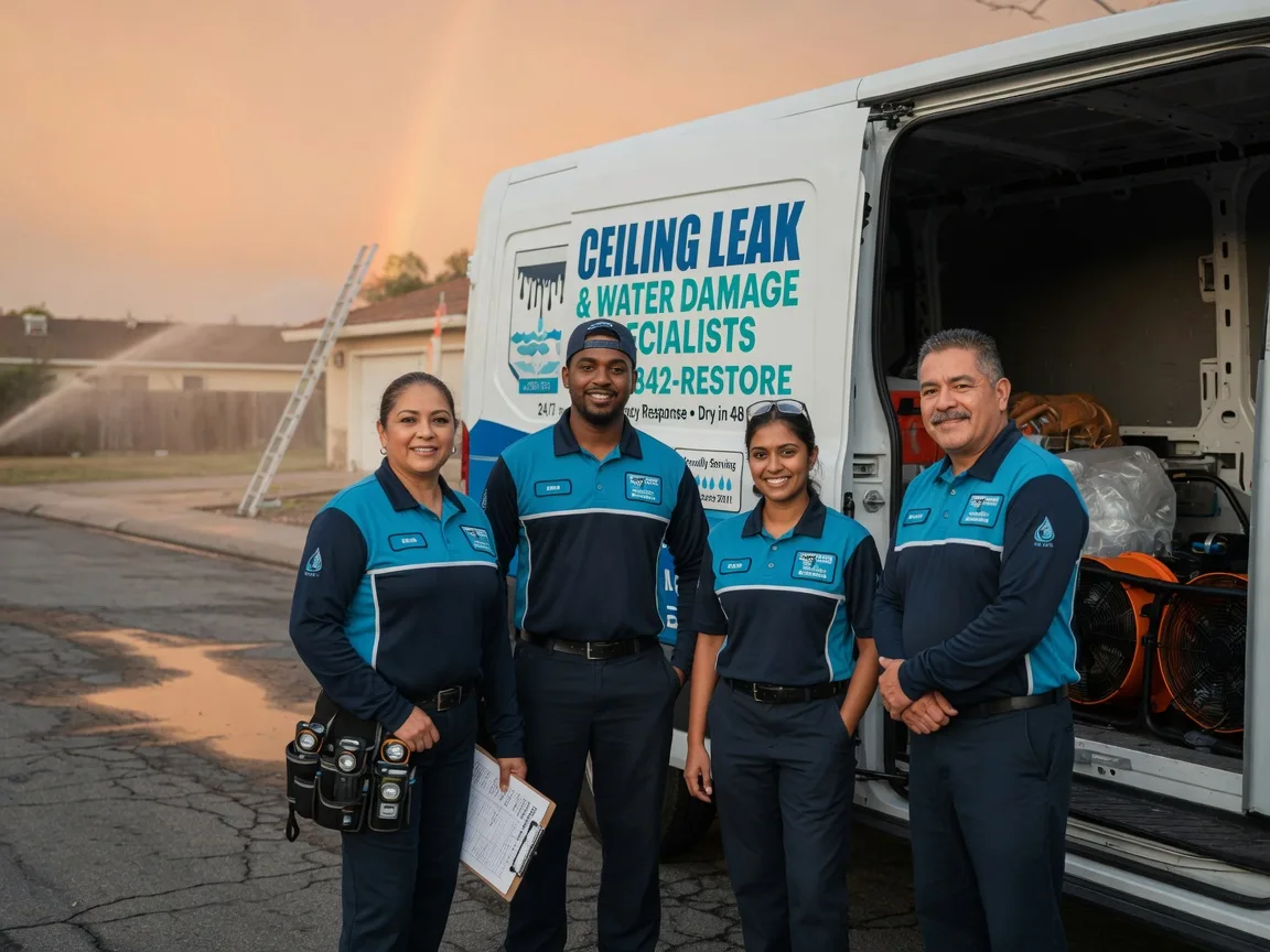 Ceiling Leak Cleanup company in Arnett, WV