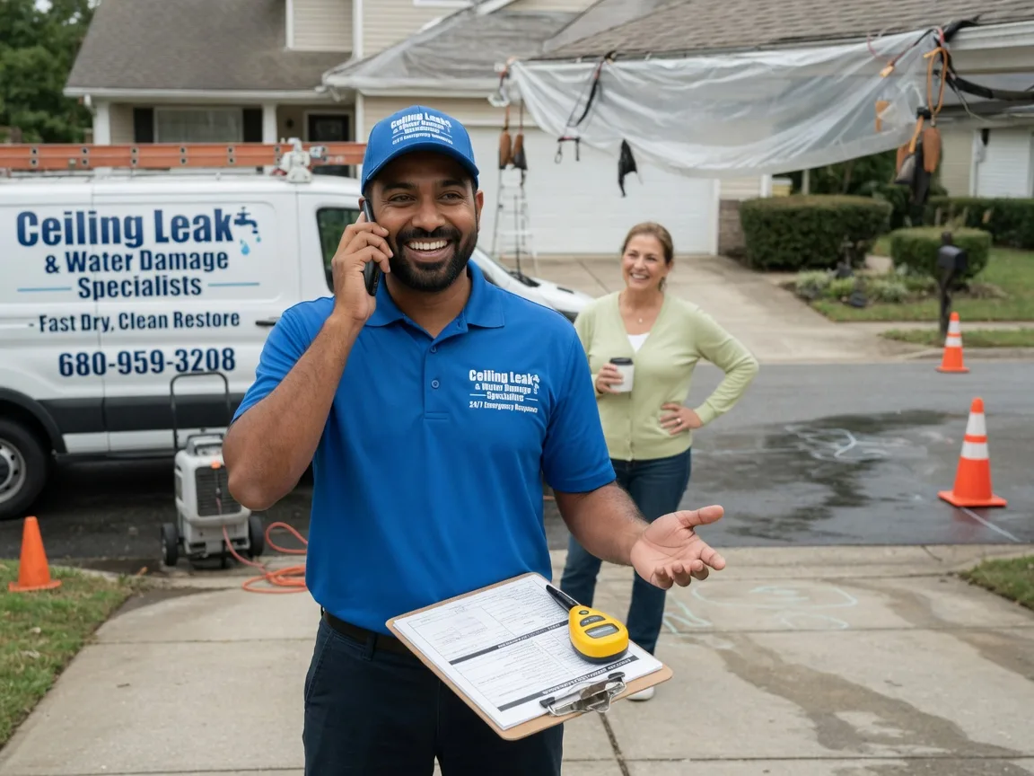 Ceiling Leak Cleanup Arnett, WV FAQs