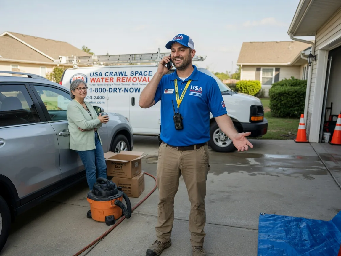 Crawl Space Water Removal Arnett, WV FAQs